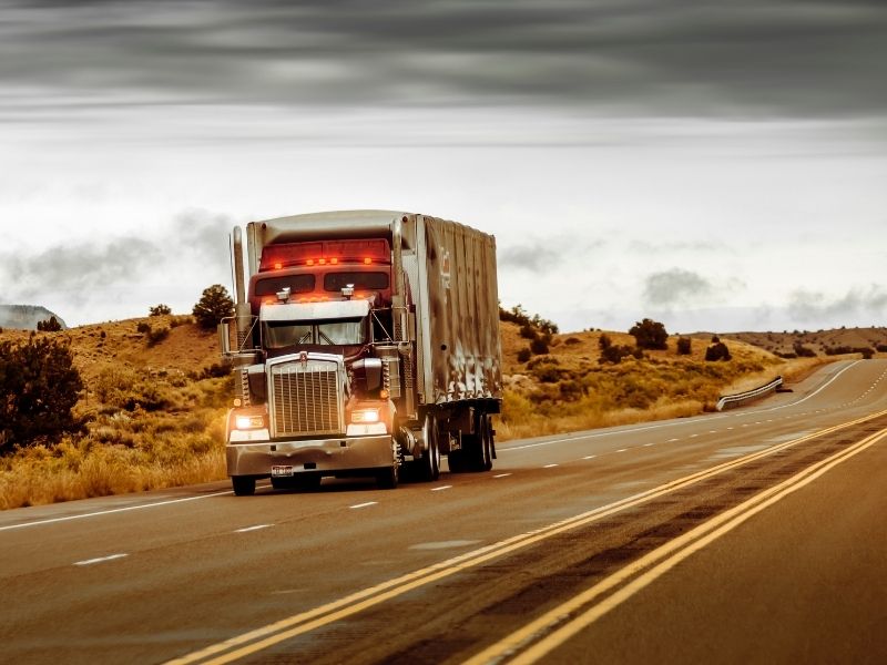 What is the first thing you should do if your truck breaks down?